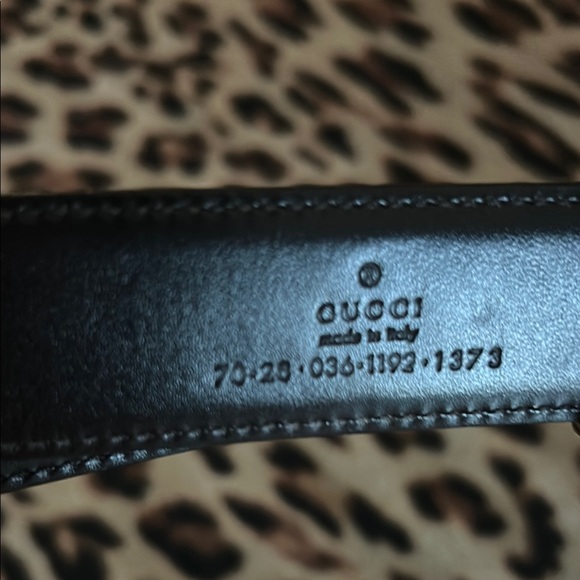 Gucci Black and Silver BELT UNISEX - Picture 6 of 8